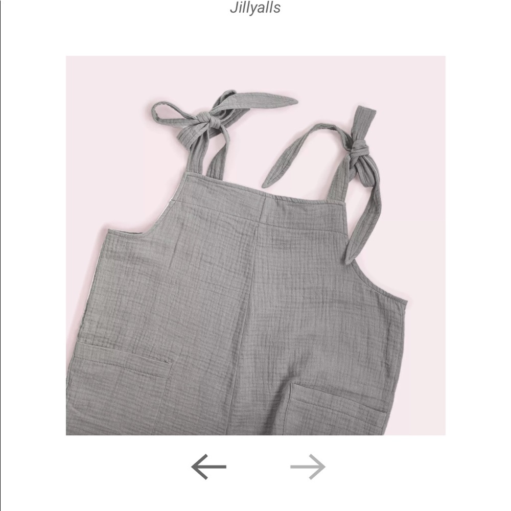 Smash and Tess - jilly box 2022 garden overalls, brand new with tags